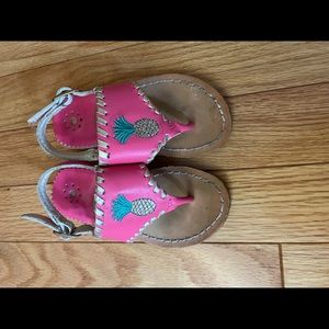 Jack Rogers Pineapple Sandals